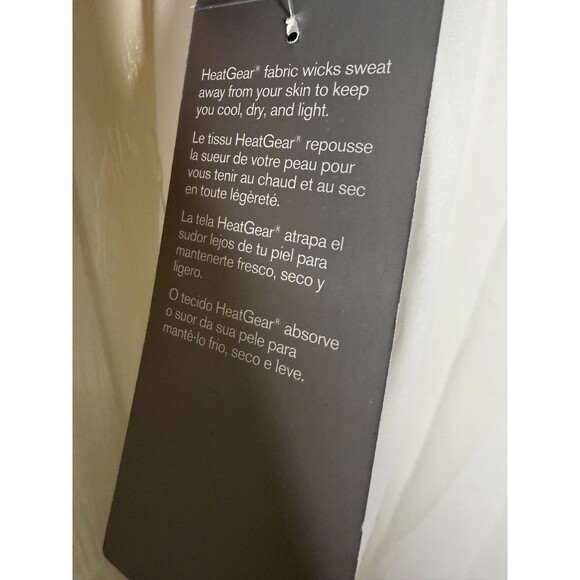 Women’s XS Under Armour Tank Top Loose Fit NWT White - Picture 6 of 6